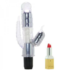 Crystal Flex Double Penetrator Vibe