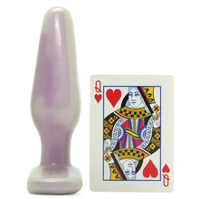 Iridescent Medium Butt Plug in Purple