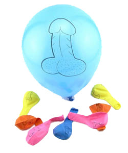 X-Rated Pecker Balloons
