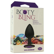Booty Bling Small Jeweled Silicone Plug