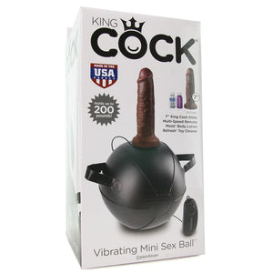 KING COCK VIBRATING MINI SEX BALL